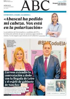 CORREOS EXTENDIÓ LA CONTRATACIÓN A DEDO CON LA LLEGADA DE LEIRE Y EL EXJEFE DE GABINETE DE SÁNCHEZ