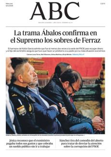LA TRAMA ÁBALOS CONFIRMA EN EL SUPREMO LOS SOBRES DE FERRAZ