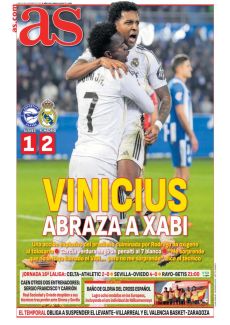 VINICIUS ABRAZA A XABI