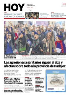 EL ‘NO A LA GUERRA’ SE CUELA EN EL 8M