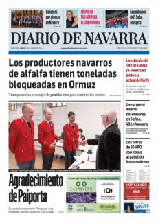 LOS PRODUCTORES NAVARROS DE ALFALFA TIENEN TONELADAS BLOQUEADAS EN ORMUZ
