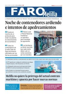 NOCHE DE CONTENEDORES ARDIENDO E INTENTOS DE APEDREAMIENTOS