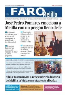 JOSÉ PEDRO POMARES EMOCIONA A MELILLA CON UN PREGÓN LLENO DE FE