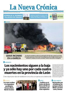 GRAVE INCENDIO EN LA BAÑEZA