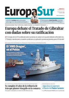 EL ‘HMS DRAGON’, EN EL PEÑÓN
