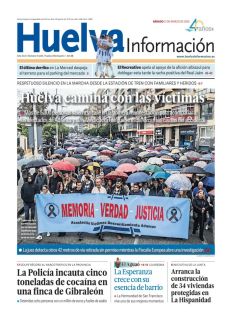 HUELVA CAMINA CON LAS VÍCTIMAS